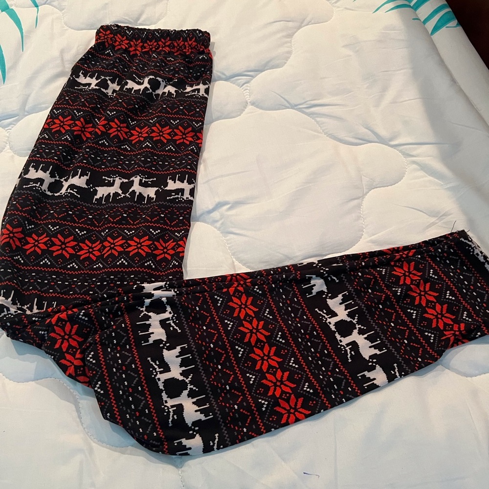 Du North Winter Design Leggings
